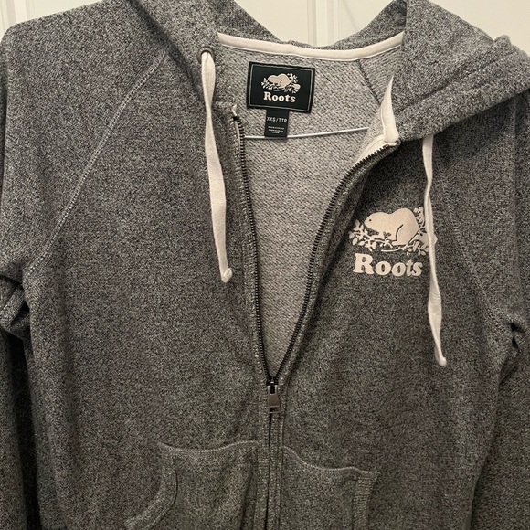 Women’s Roots zip up sweater - Picture 2 of 3